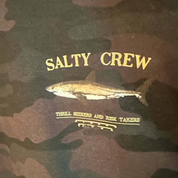 Salty Crew Men’s Bruce Fleece Hooded Sweatshirt - Picture 3 of 3